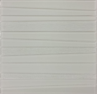 12X12 Harmony White Mosaic